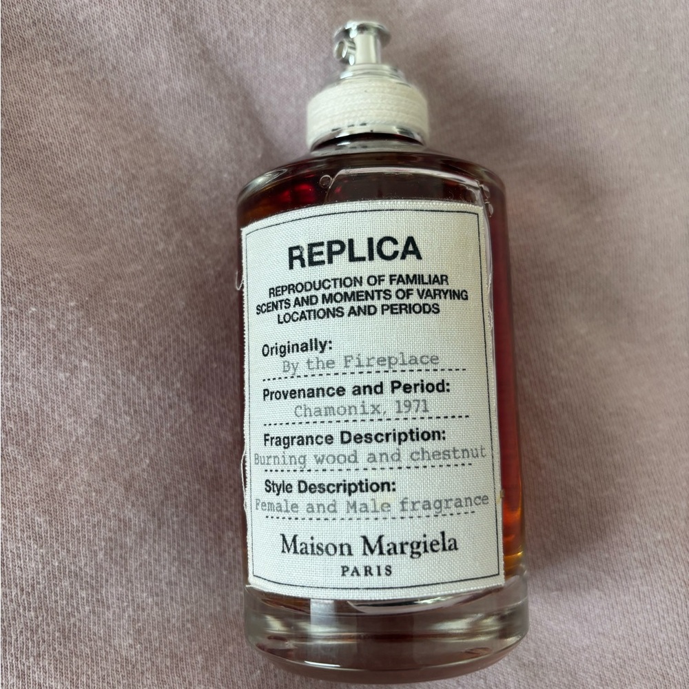 Maison Margiela Replica By the Fireplace Fragrance-Used once 3.4oz